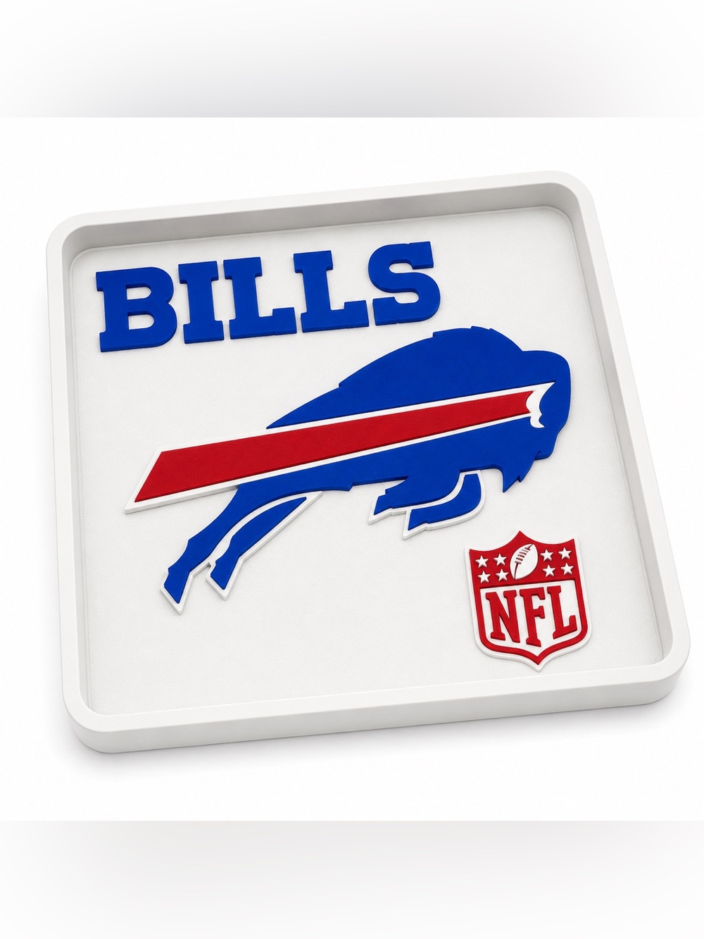 Buffalo Bills NFL Pocket Dump Tray - For Keys, Wallet, Money, Etc